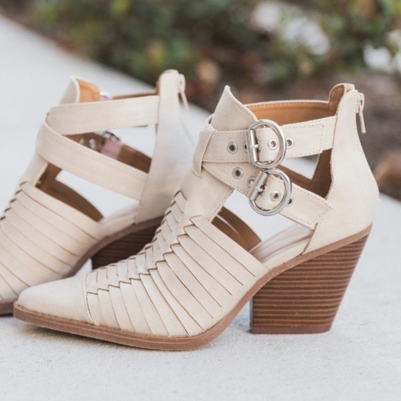'Zooey' Strappy Booties. - Picture 5 of 5